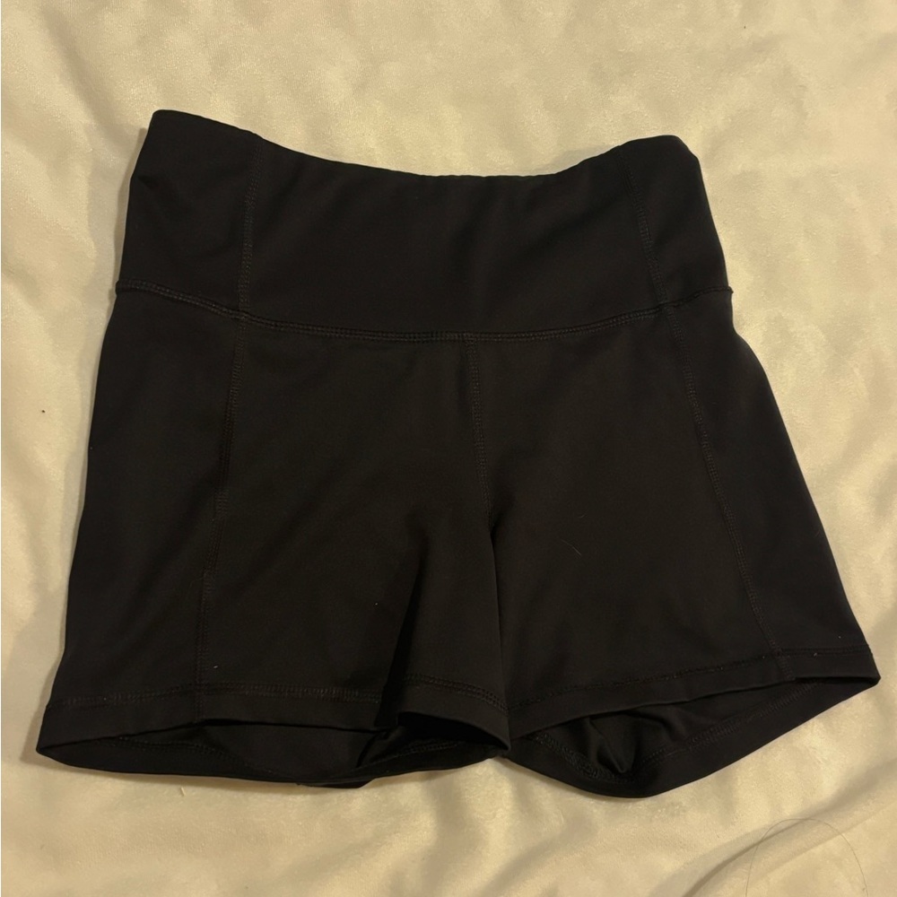 Women's Black spandex Shorts